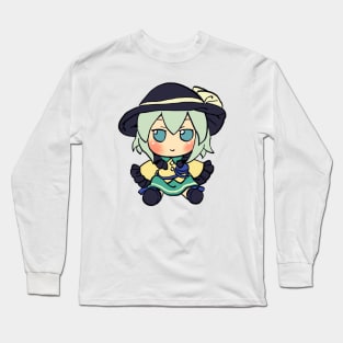 Mudwizard draws koishi komeiji fumo plush / touhou memes Long Sleeve T-Shirt